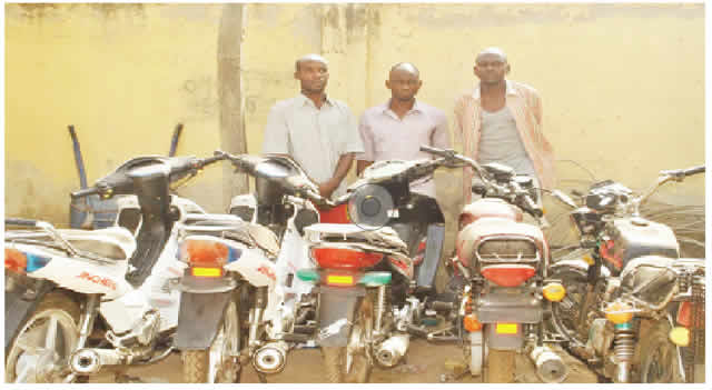 Police nab robbers, recover stolen motorcycles in Niger